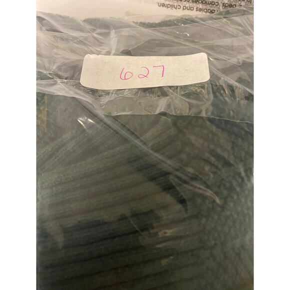 Mens US Polo Assn Green Thick Cable Knit Pullover Sweater Preppy Crew Neck Large - Picture 13 of 13